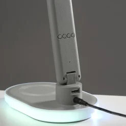 JUST LIGHT. GmbH Arbejdsrum/Kontor > JUST LIGHT. LED-bordlampe Tina, ABS, CCT, RGB, hvid