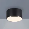 JUST LIGHT. GmbH Loftlamper > JUST LIGHT. LED-loftslampe Tanika sort, Ø16 cm, dæmpbar