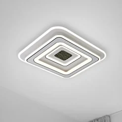 JUST LIGHT. GmbH Loftlamper|Loftlamper > JUST LIGHT. LED-loftslampe Tolago, 49x49 cm, CCT, dæmpbar