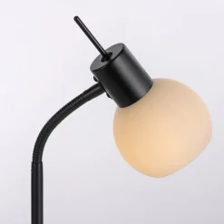 Bordlamper ^ JUST LIGHT. GmbH JUST LIGHT. Loki bordlampe, sort, jern, glas