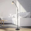 JUST LIGHT. GmbH Gulvlamper|Gulvlamper > JUST LIGHT. Loki gulvlampe, sort, jern, glas