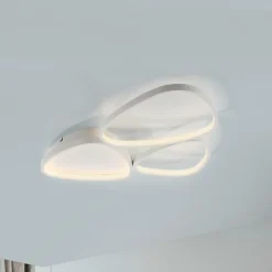 JUST LIGHT. GmbH Loftlamper|Loftlamper > JUST LIGHT. Pebbles loftlampe, hvid, dæmpbar