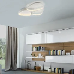 JUST LIGHT. GmbH Loftlamper|Loftlamper > JUST LIGHT. Pebbles loftlampe, hvid, dæmpbar