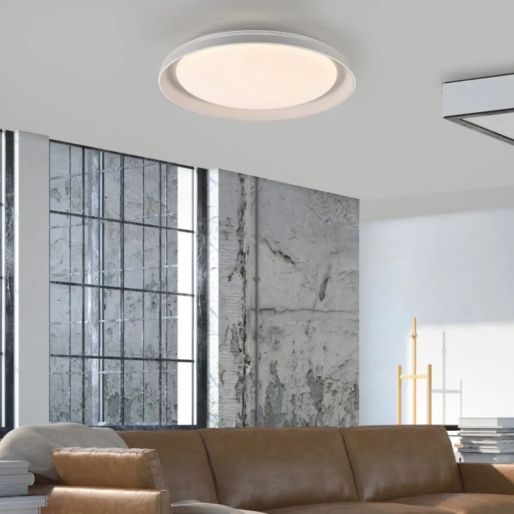 JUST LIGHT. GmbH Loftlamper|Loftlamper > JUST LIGHT. Sati loftlampe, plast, hvid