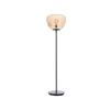 Brilliant Gulvlamper > Kaizen gulvlampe, højde 140 cm, ravfarvet, glas