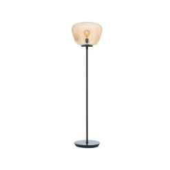 Brilliant Gulvlamper > Kaizen gulvlampe, højde 140 cm, ravfarvet, glas