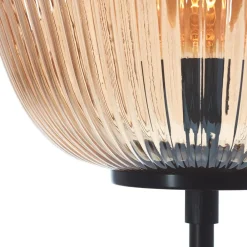 Brilliant Gulvlamper > Kaizen gulvlampe, højde 140 cm, ravfarvet, glas