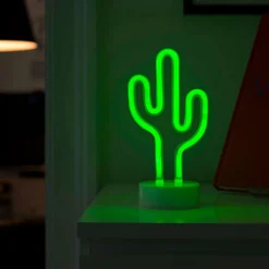 Konstsmide Season Dekorationsbelysning > Kaktus LED-dekorationslampe, batteridrevet