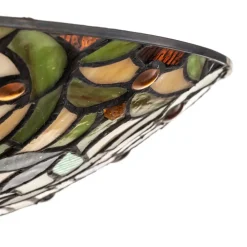 Gang|Loftlamper ^ QUOIZEL Kami loftlampe i Tiffany-stil