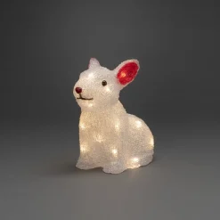 Dekorationsbelysning|Julepynt ^ Konstsmide Season Kanin LED-lysfigur, batteridrevet