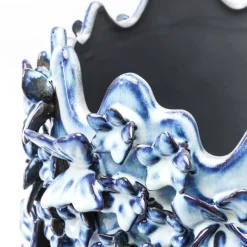 Møbel Og Interiør ^ KARE Butterflies-vase, lyseblå, højde 50 cm, stentøj