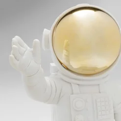 KARE Møbel Og Interiør > dekorationsfigur Welcome Astronaut, højde 27 cm, hvid