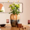 KARE Møbel Og Interiør > dekorativ vase Lizy Shine Multi, højde 41 cm, håndlavet glas