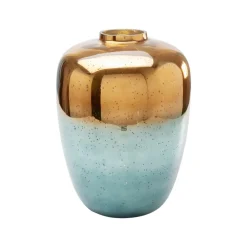 KARE Møbel Og Interiør > dekorativ vase Lizy Shine Multi, højde 41 cm, håndlavet glas