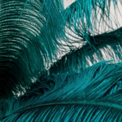 Gulvlamper|Gulvlamper ^ KARE Feather Palm gulvlampe med fjer, grøn