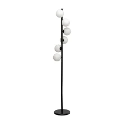 KARE Gulvlamper|Gulvlamper > Gulvlampe Scala Balls, sort, 160 cm, G9