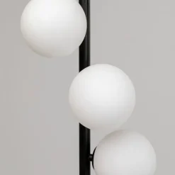 KARE Gulvlamper|Gulvlamper > Gulvlampe Scala Balls, sort, 160 cm, G9