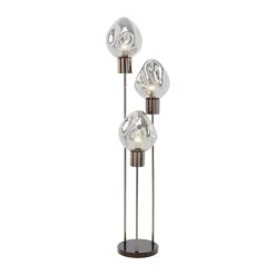 KARE Gulvlamper > Gulvlampe Supernova, røggrå, glas, 160 cm, E27