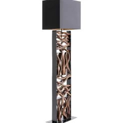 KARE Gulvlamper|Gulvlamper > Nature Wave gulvlampe med træ