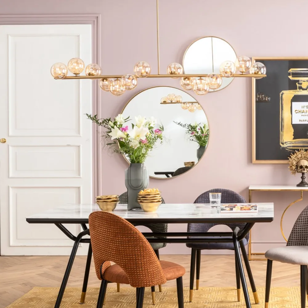 KARE Pendellamper|Pendellamper > Scala Balls pendellampe, guld