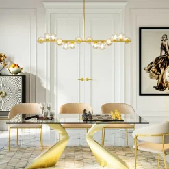 KARE Pendellamper|Pendellamper > Scala Balls pendellampe, guld