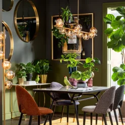 KARE Pendellamper|Pendellamper > Scala Balls pendellampe, guld