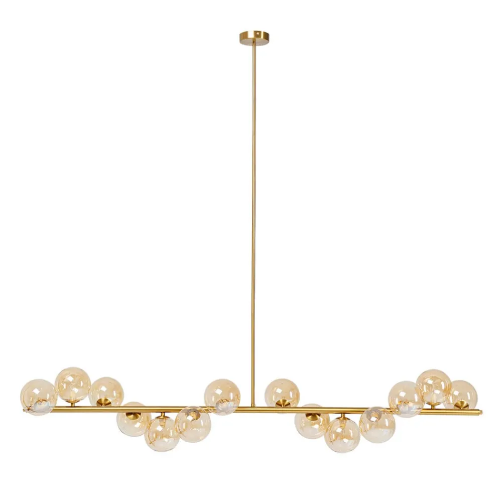 KARE Pendellamper|Pendellamper > Scala Balls pendellampe, guld