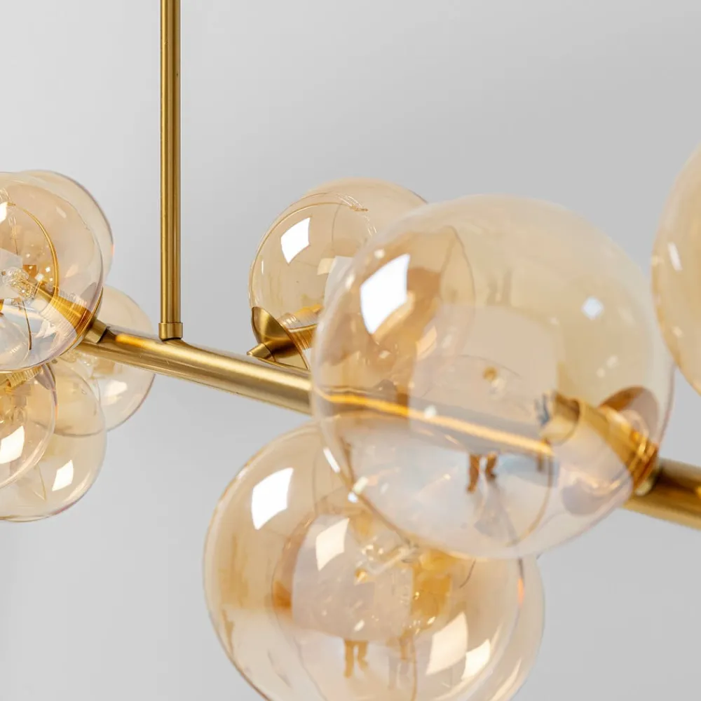 KARE Pendellamper|Pendellamper > Scala Balls pendellampe, guld