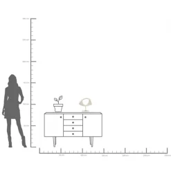 KARE Møbel Og Interiør > Soft Shape dekorationsobjekt, bred form, hvid, støbt sten