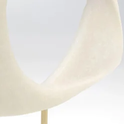 KARE Møbel Og Interiør > Soft Shape dekorationsobjekt, bred form, hvid, støbt sten