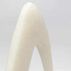 KARE Møbel Og Interiør > Soft Shape dekorativt objekt, høj form, hvid, støbt sten
