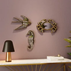 KARE Møbel Og Interiør > Swallow Mirror vægobjekt, polyresin, glas, guld