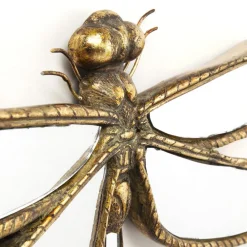 KARE Møbel Og Interiør > vægobjekt Dragonfly Spejl, polyresin, glas, guld