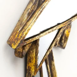 KARE Møbel Og Interiør > vægobjekt Parrot Mirror, polyresin, glas, guld