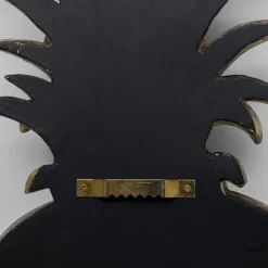 KARE Møbel Og Interiør > vægobjekt Pina Mirror, polyresin, glas, 50 cm, guld