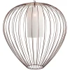 Karman Udendørs Pendellamper > Cell - bur-hængelampe, Ø84 cm, bronze