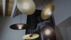 Karman Udendørs Pendellamper > Gonzaga LED-hængelampe, Ø 42 cm, hvid