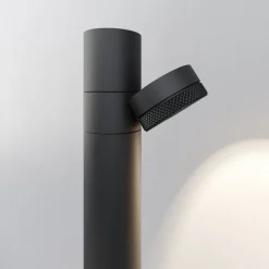 Karman Gadebelysning > LED-gadelampe Jaco, 54,3 cm, brun aluminium 2 lyskilder.