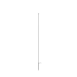 Karman Udendørs Spot > LED-lampe med jordspyd MINUIT, højde 210 cm, sort, IP65