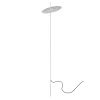 Karman Gadebelysning > Xana LED-hængelampe, hvid, højde 130 cm