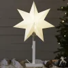 STAR TRADING Dekorationsbelysning|Julepynt > Karo standerstjerne, højde 55 cm