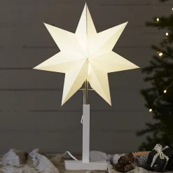 STAR TRADING Dekorationsbelysning|Julepynt > Karo standerstjerne, højde 55 cm