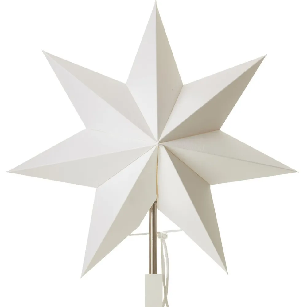 STAR TRADING Dekorationsbelysning|Julepynt > Karo standerstjerne, højde 55 cm