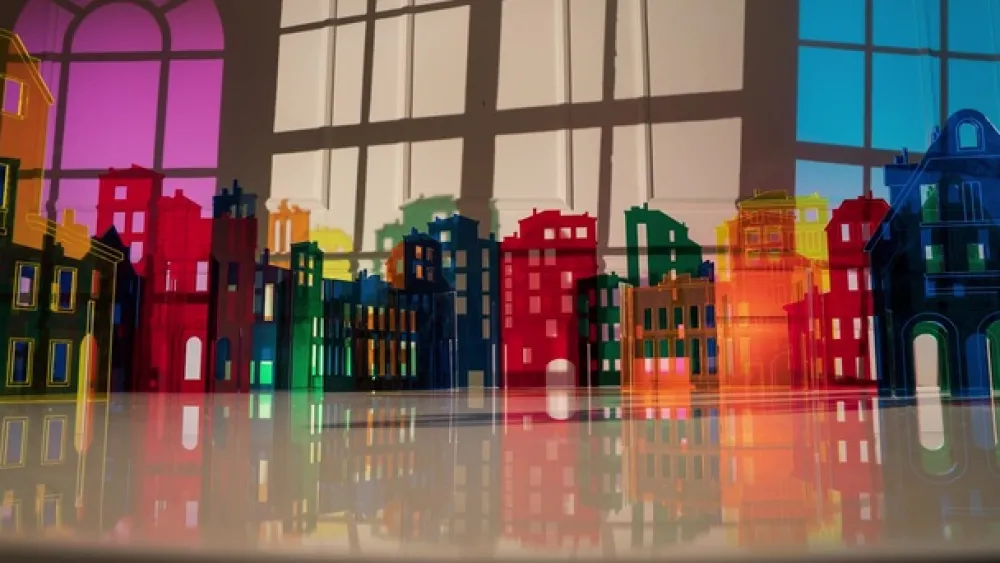 Kartell Dekorationsbelysning|Terrassebelysning > Big Battery - Bordlampe IP54, lyseblå