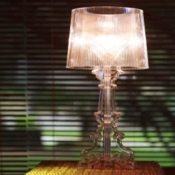 Bordlamper ^ Kartell Bourgie - LED-bordlampe, transparent