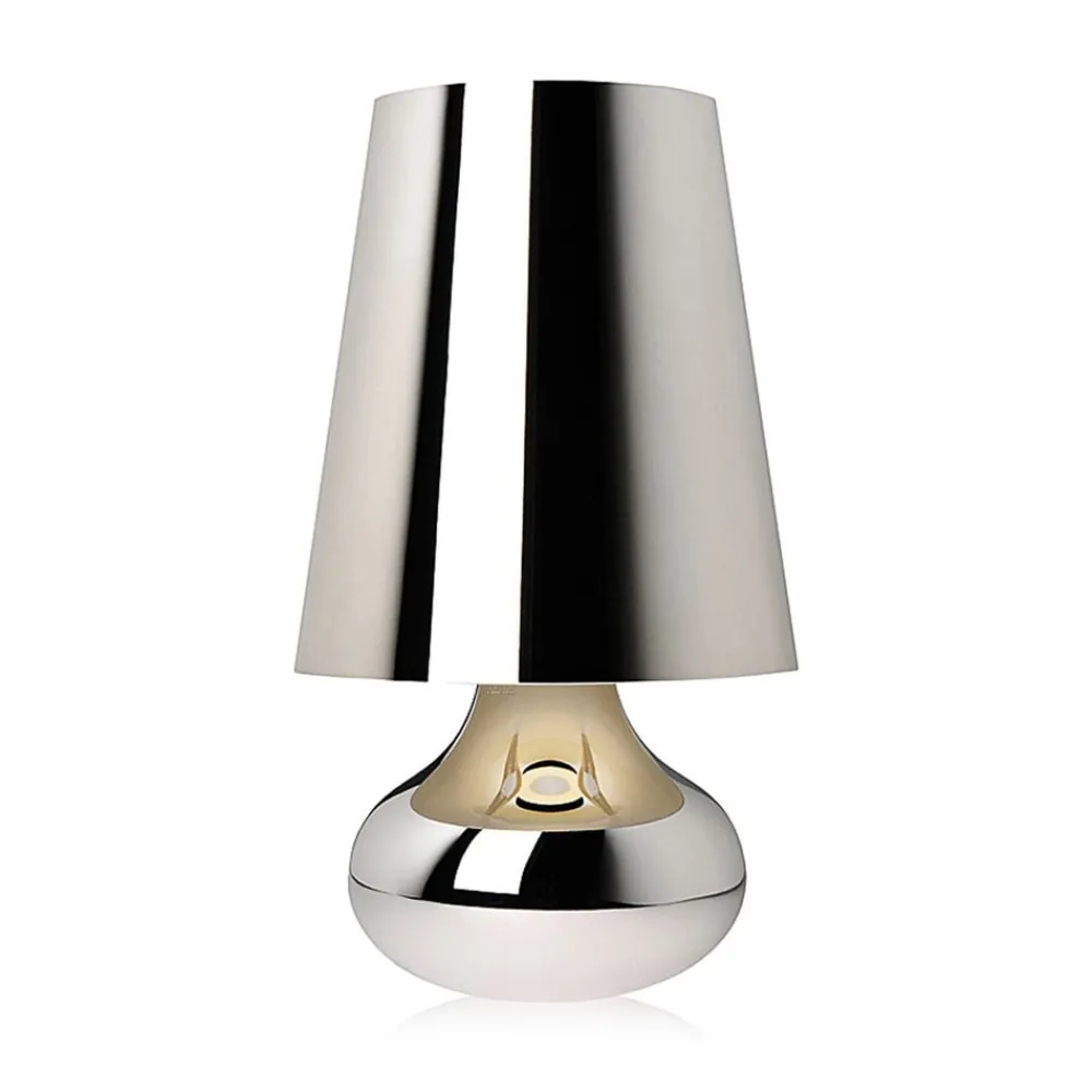 Kartell Bordlamper > Cindy LED-bordlampe, platin metallisk