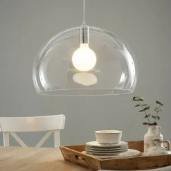 Pendellamper|Pendellamper ^ Kartell FL/Y - LED-pendellampe, transparent