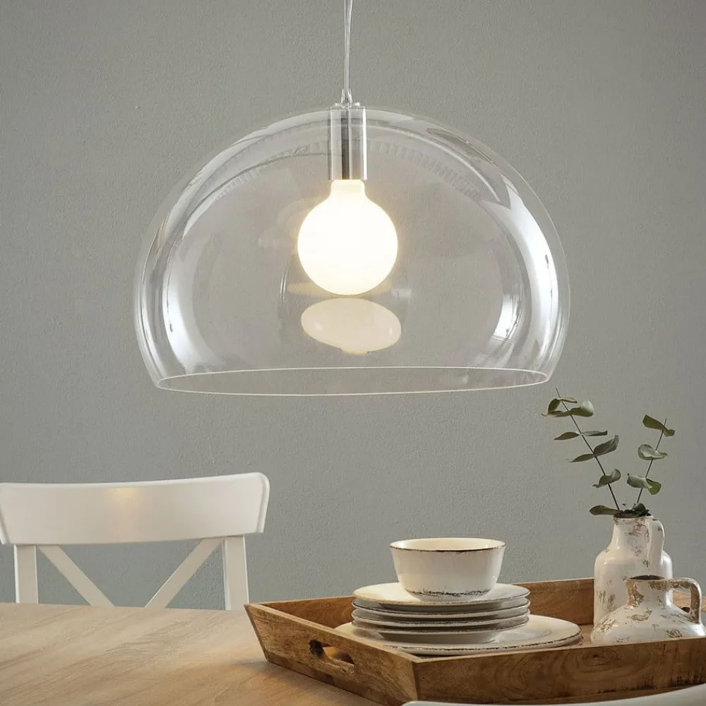 Pendellamper|Pendellamper ^ Kartell FL/Y - LED-pendellampe, transparent