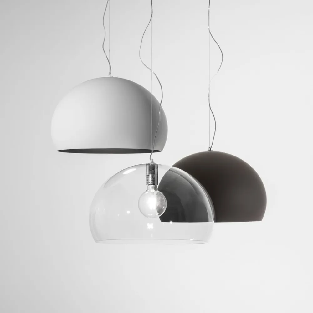 Pendellamper|Pendellamper ^ Kartell FL/Y - LED-pendellampe, transparent