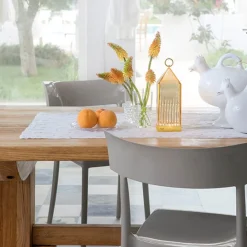 Kartell Dekorationsbelysning|Terrassebelysning > Lantern LED-bordlampe, bernstein IP54